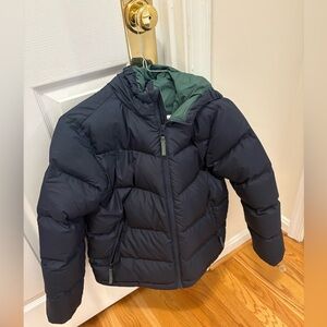 Navy LL Bean boys winter jacket (size 14-16)